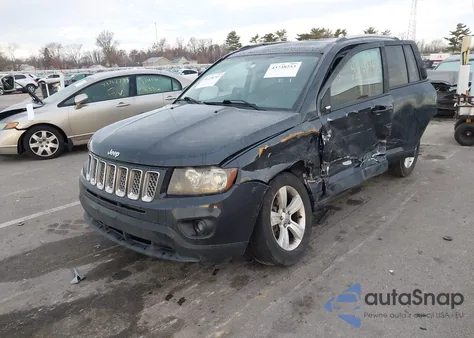 2014 Jeep Compass Latitude z USA, uszkodzony, nr VIN 1C4NJDEB2ED858817